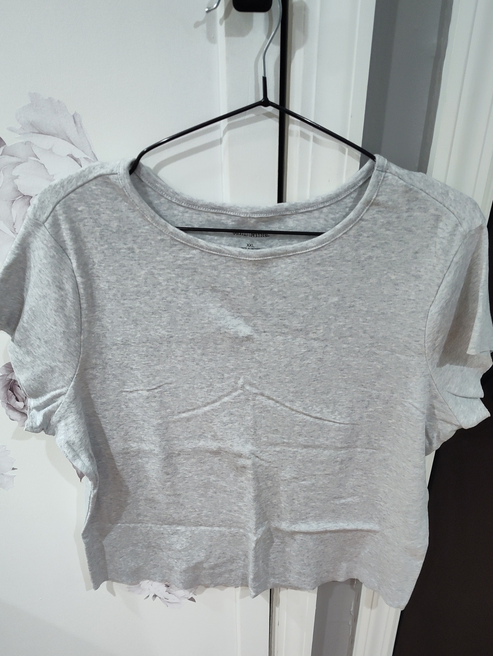 wild fable Light Gray Short Sleeve Crewneck Tee